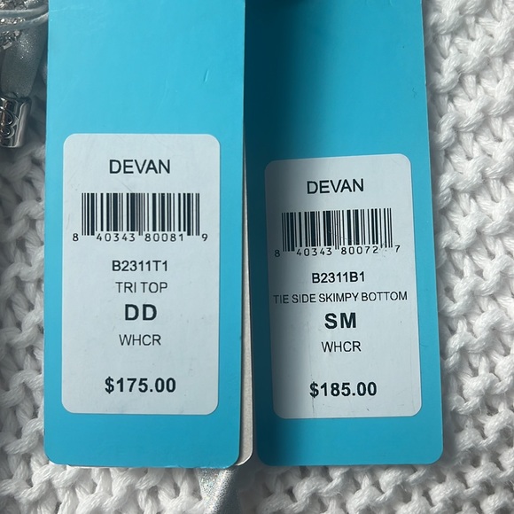 Brand new beach bunny silver bikini w tags - Picture 5 of 5